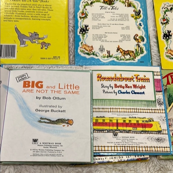 10 Vintage Books Classic Children's Storybook Collection - Picture 8 of 8